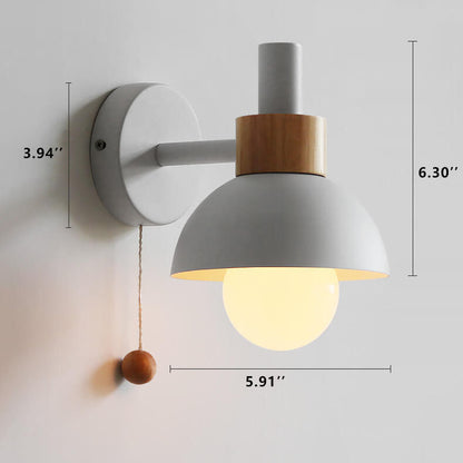 Nordic Macaron Globe - Licht Wandlamp Sconce