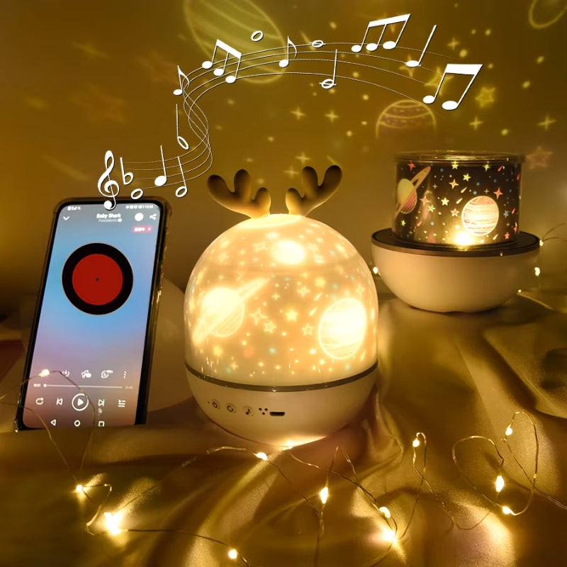 Starry Baby Natlampe Projektor - Afslappende Børneprojektor Gave