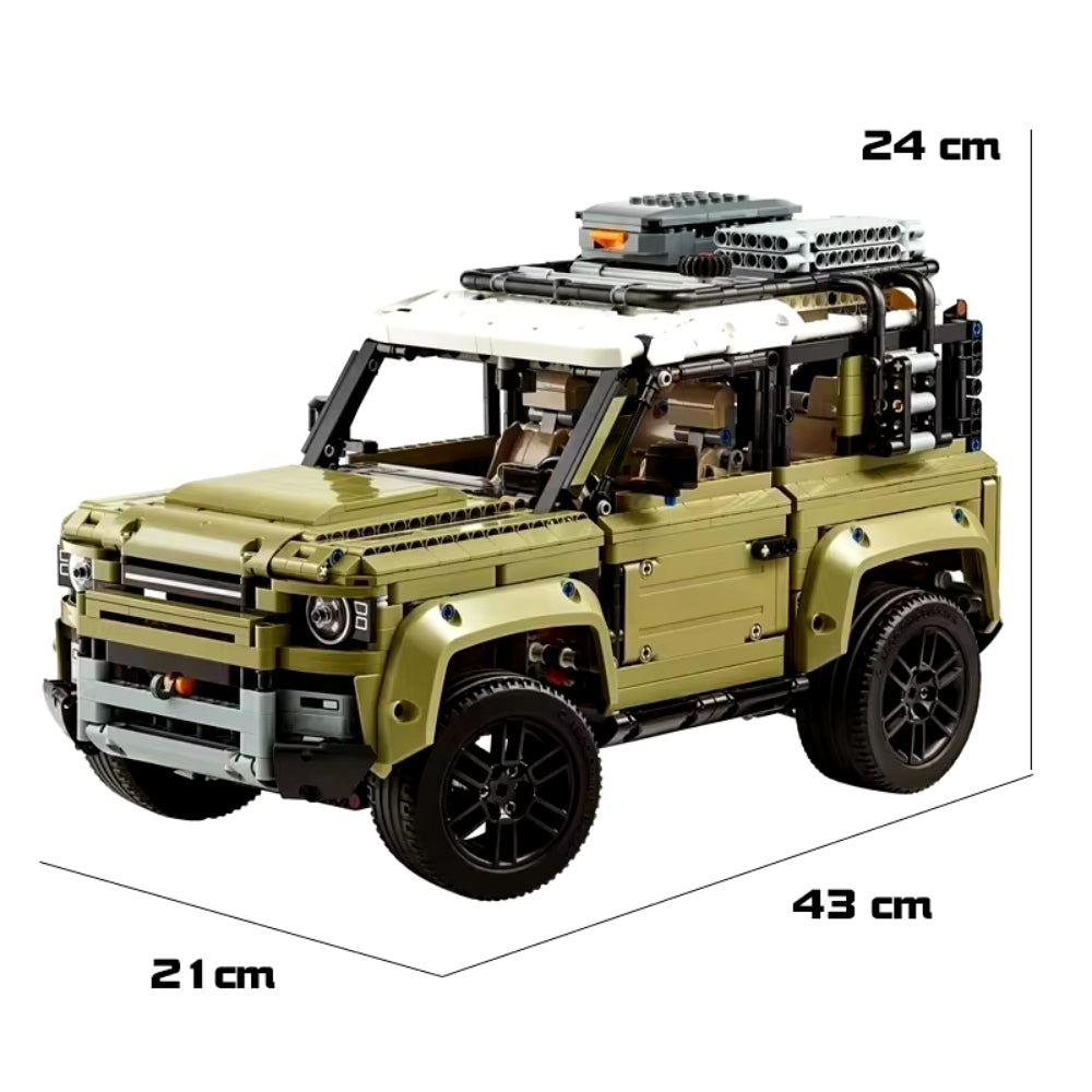 Rover Defender Model 90 | Byggesæt Legetøj 2573 DELE