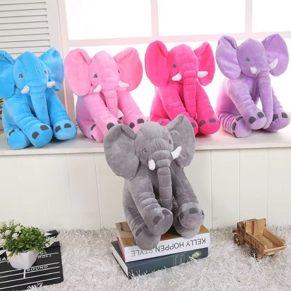 Kæmpe Elefant Pude Bamse – Jumbo Kramme Legetøj Plysdyr til Kælning