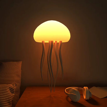LED kwallenlamp | kleurveranderende RGB-nachtlamp met spraakactivatie, voor huiselijke sfeer en kinderkamerdecoratie