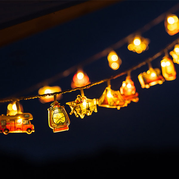 Betoverende buitenverlichting met snoer