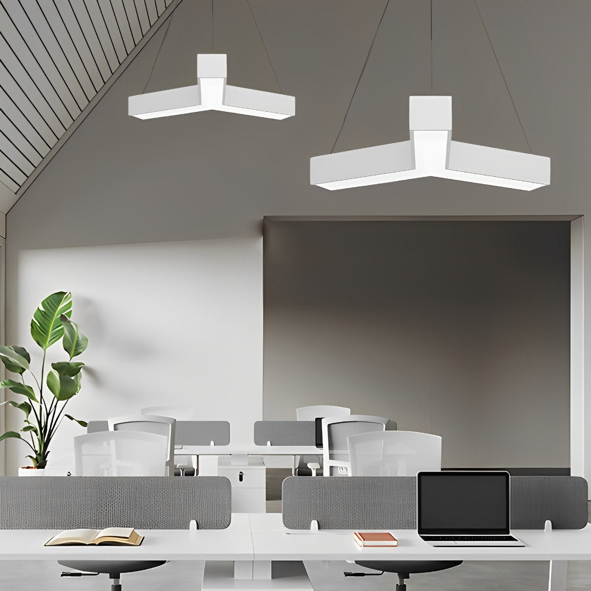 Grandview moderne geometrische doe-het-zelf kantoor kroonluchter LED hangend