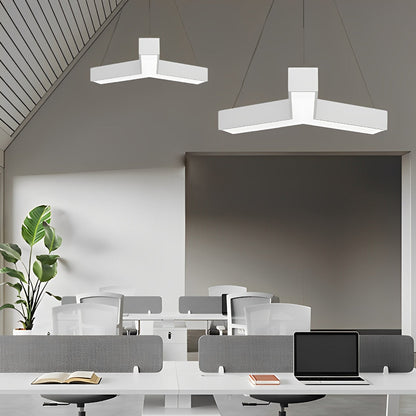 Grandview moderne geometrische doe-het-zelf kantoor kroonluchter LED hangend
