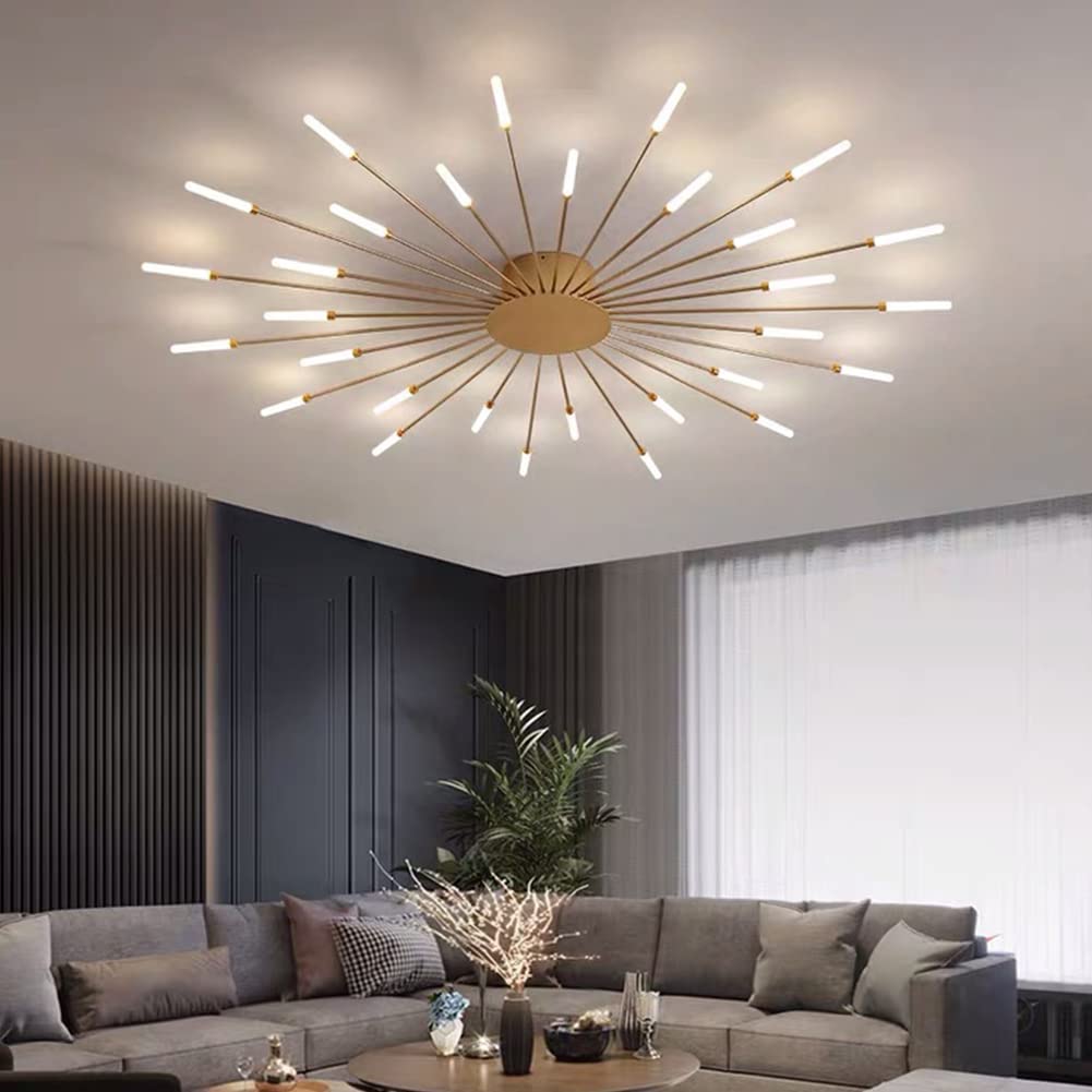 Opbouw plafondlamp Vuurwerk | Woonkamer/Slaapkamer