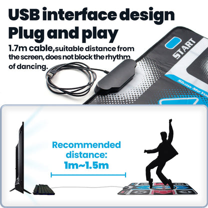 Childrens Interactive Dance Mat Toy for Dancers