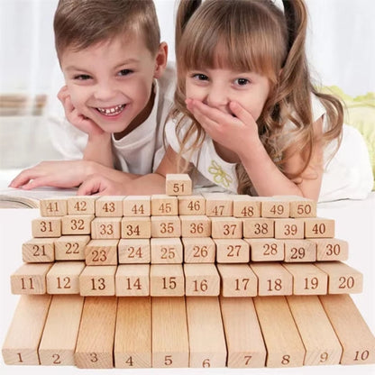 Houten Tumble Toren - Jenga Spel voor Plezier en Feestjes