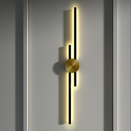 Lineaire minimalistische wandlamp