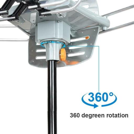 250 Miles HD TV Digitale Antenne 360° Drehbar