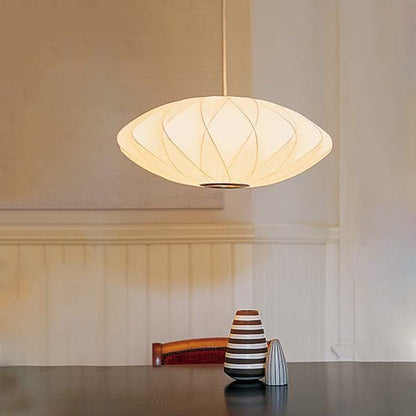 Minimalistische witte bubbel hanglamp