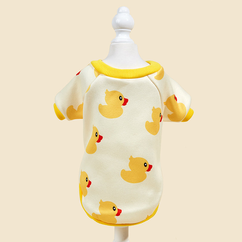 Sweatshirt met eendenprint