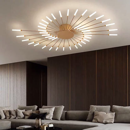Opbouw plafondlamp Vuurwerk | Woonkamer/Slaapkamer