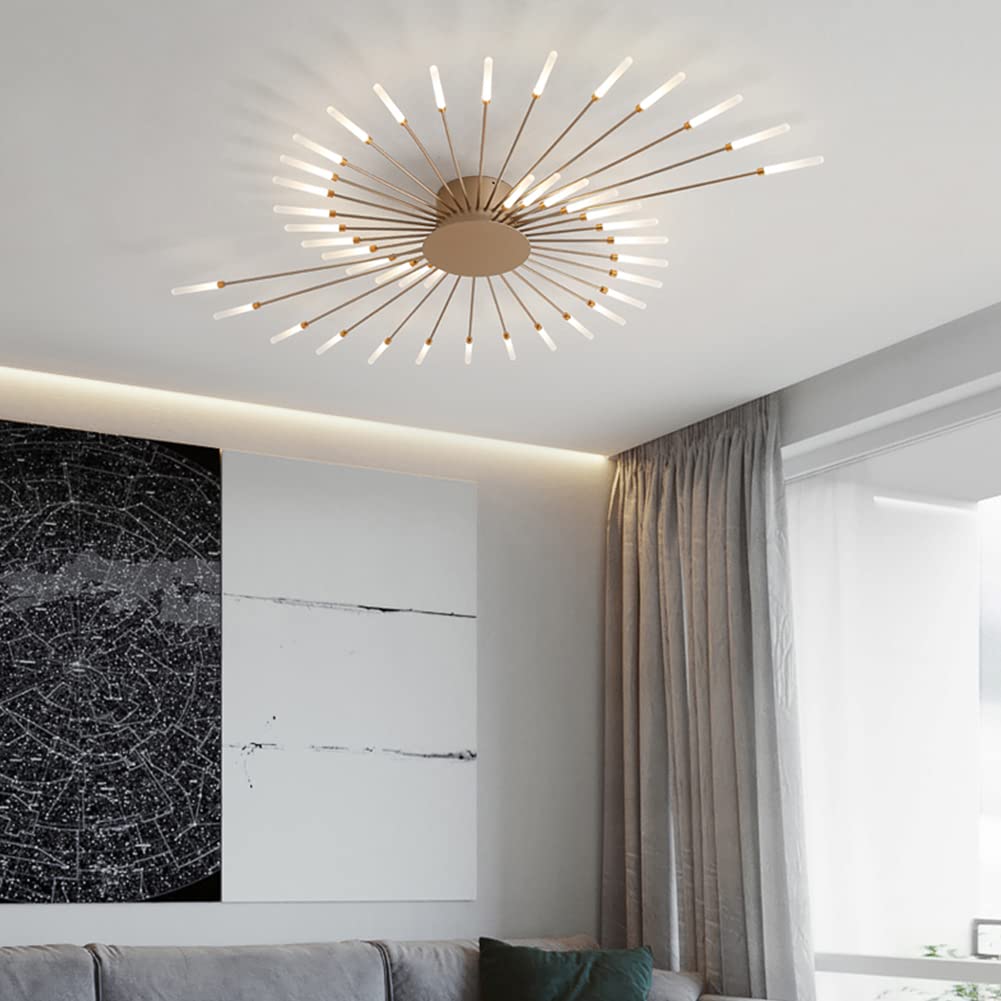 Opbouw plafondlamp Vuurwerk | Woonkamer/Slaapkamer