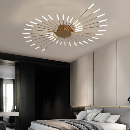 Opbouw plafondlamp Vuurwerk | Woonkamer/Slaapkamer