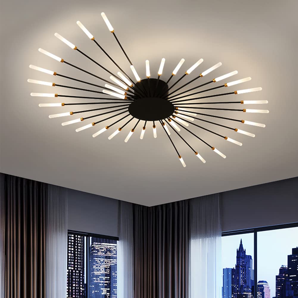 Opbouw plafondlamp Vuurwerk | Woonkamer/Slaapkamer