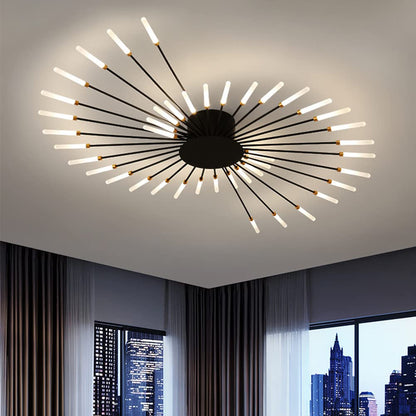 Opbouw plafondlamp Vuurwerk | Woonkamer/Slaapkamer