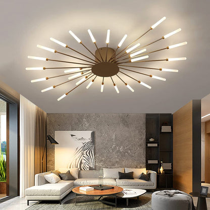 Opbouw plafondlamp Vuurwerk | Woonkamer/Slaapkamer