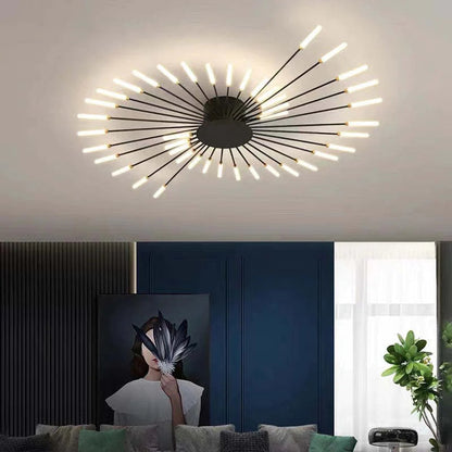 Opbouw plafondlamp Vuurwerk | Woonkamer/Slaapkamer