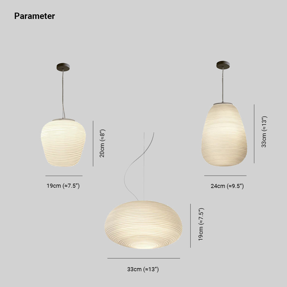 Ontwerper Glas/Metaal Eenvoudige Hanglamp