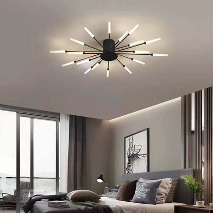 Opbouw plafondlamp Vuurwerk | Woonkamer/Slaapkamer
