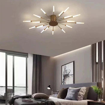 Opbouw plafondlamp Vuurwerk | Woonkamer/Slaapkamer
