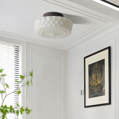 Artistieke vintage koepelplafondlamp