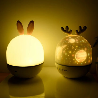 Starry Baby Natlampe Projektor - Afslappende Børneprojektor Gave