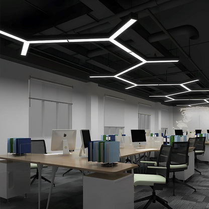 Grandview moderne geometrische doe-het-zelf kantoor kroonluchter LED hangend