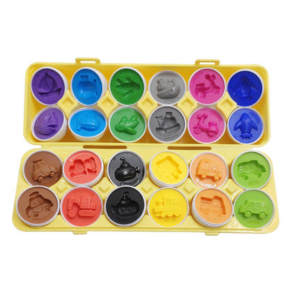 Magic Eggs Puzzel – Creatief Montessori speelgoed voor kinderen: Leren volgens het Montessori-principe