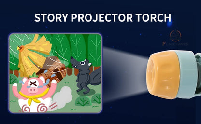 Story Torch - Sengetidsmagi - Lommelygteprojektor