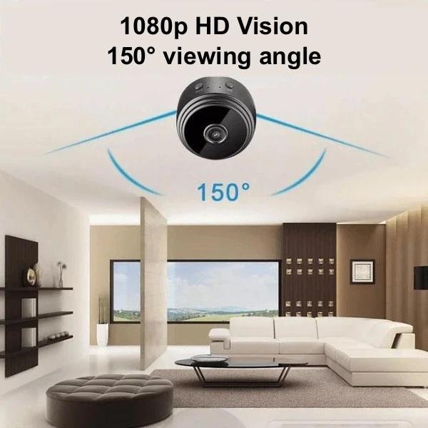 Full HD Draadloze IP Camera - kijkhoek van 150 °