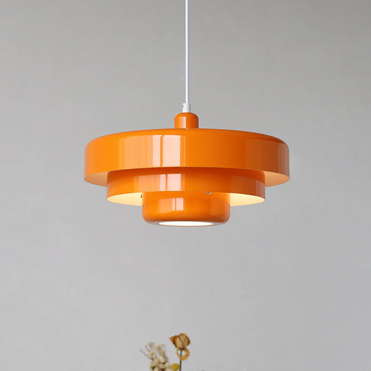 Middeleeuwse ijzeren retro enkele kop Bauhaus hanglamp