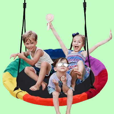 Nest ronde schommel zware schommel voor kinderen en volwassenen