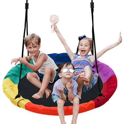 Nest ronde schommel zware schommel voor kinderen en volwassenen