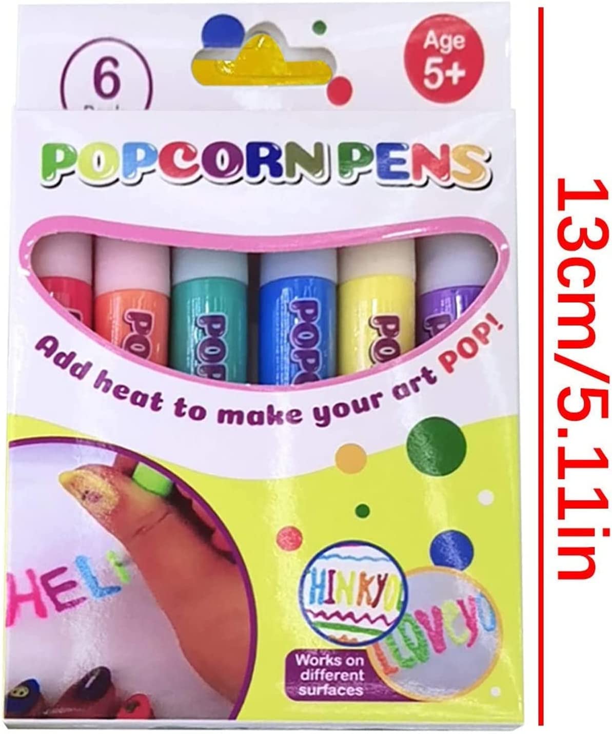 Magischer Blasenstift - Spaßige 3D-Kunst - Popcorn-Stift