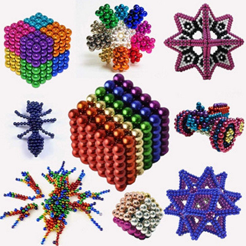 Magnetische speelgoed - Bouwen met magneten - Kleine magnetische balletjes