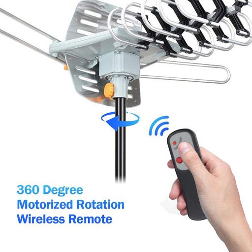 250 Miles HD TV Digitale Antenne 360° Drehbar