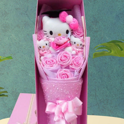 Hello Kitty bloemenboeket
