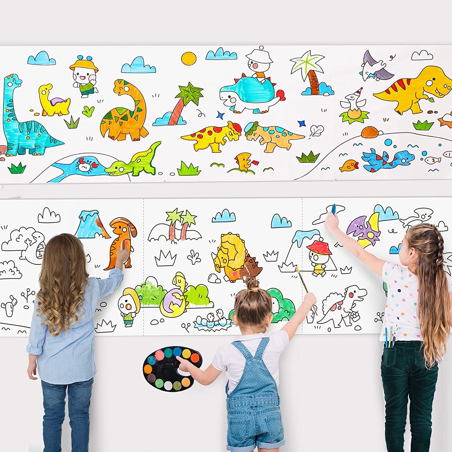 Montessori kleurpapierrol