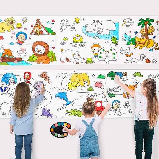 Montessori kleurpapierrol