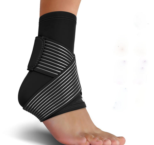 Enkelsteunbrace voor verstuikte enkel, verlichting van plantaire fasciitis, achillespeesontsteking