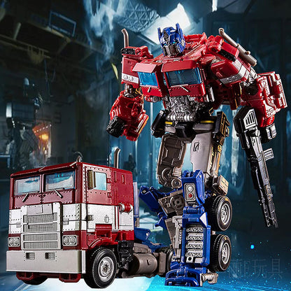 Optimus Action Transformer bil – Figur til børns leg og eventyr