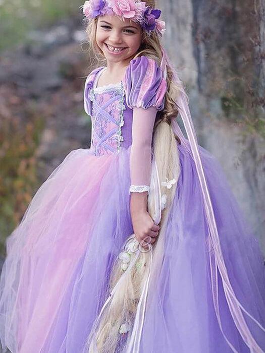 Rapunzel prinsessenjurk