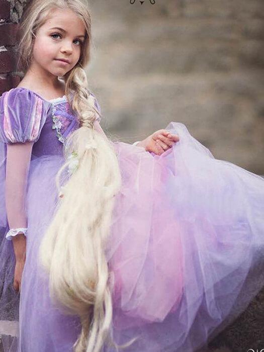 Rapunzel prinsessenjurk