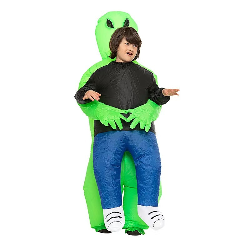 Aufblasbares Alien-Kostüm