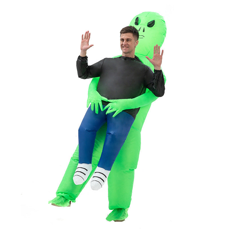 Aufblasbares Alien-Kostüm