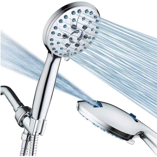 Shower Head with 2-Speed Spray Gun