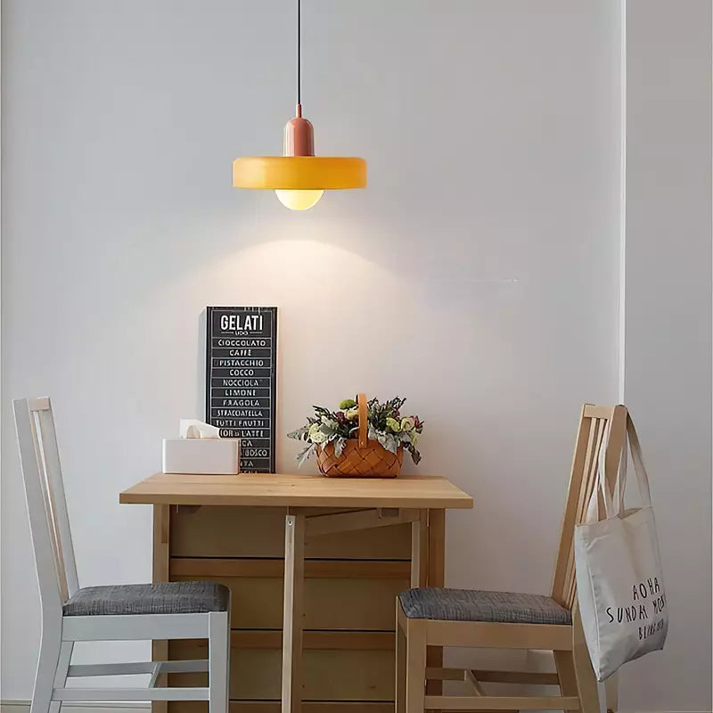 Modern kunst decor Bauhaus glazen hanglamp