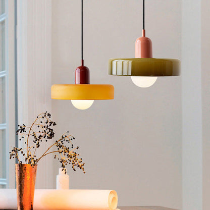 Modern kunst decor Bauhaus glazen hanglamp