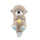 Snuggle Sleeping Otter Plush Toy - Breathing Calm & Relaxation Companion
